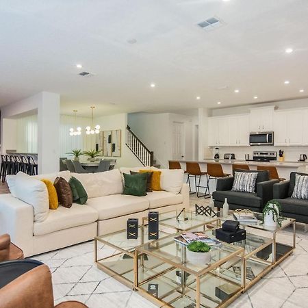 Brand New 9 Bedrooms House With Private Pool, Star Wars Game Room, Theme Rooms And Lake View Sa2145 Kissimmee Bagian luar foto