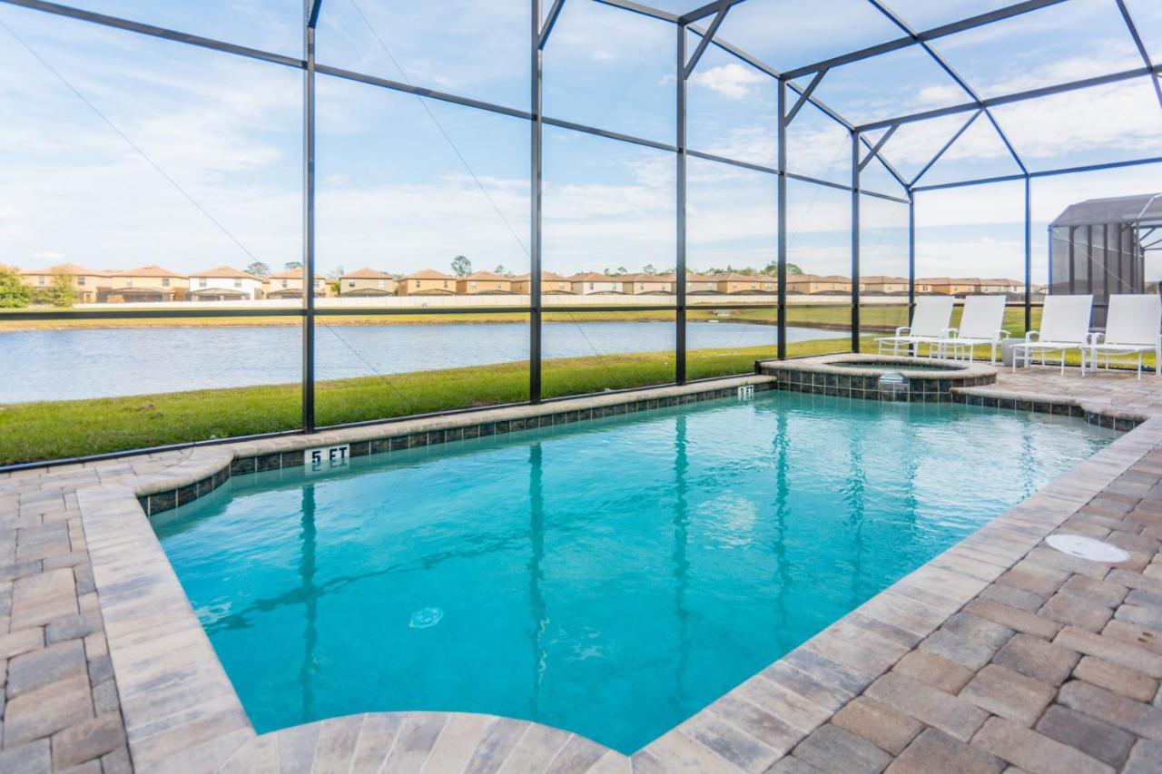 Brand New 9 Bedrooms House With Private Pool, Star Wars Game Room, Theme Rooms And Lake View Sa2145 Kissimmee Bagian luar foto