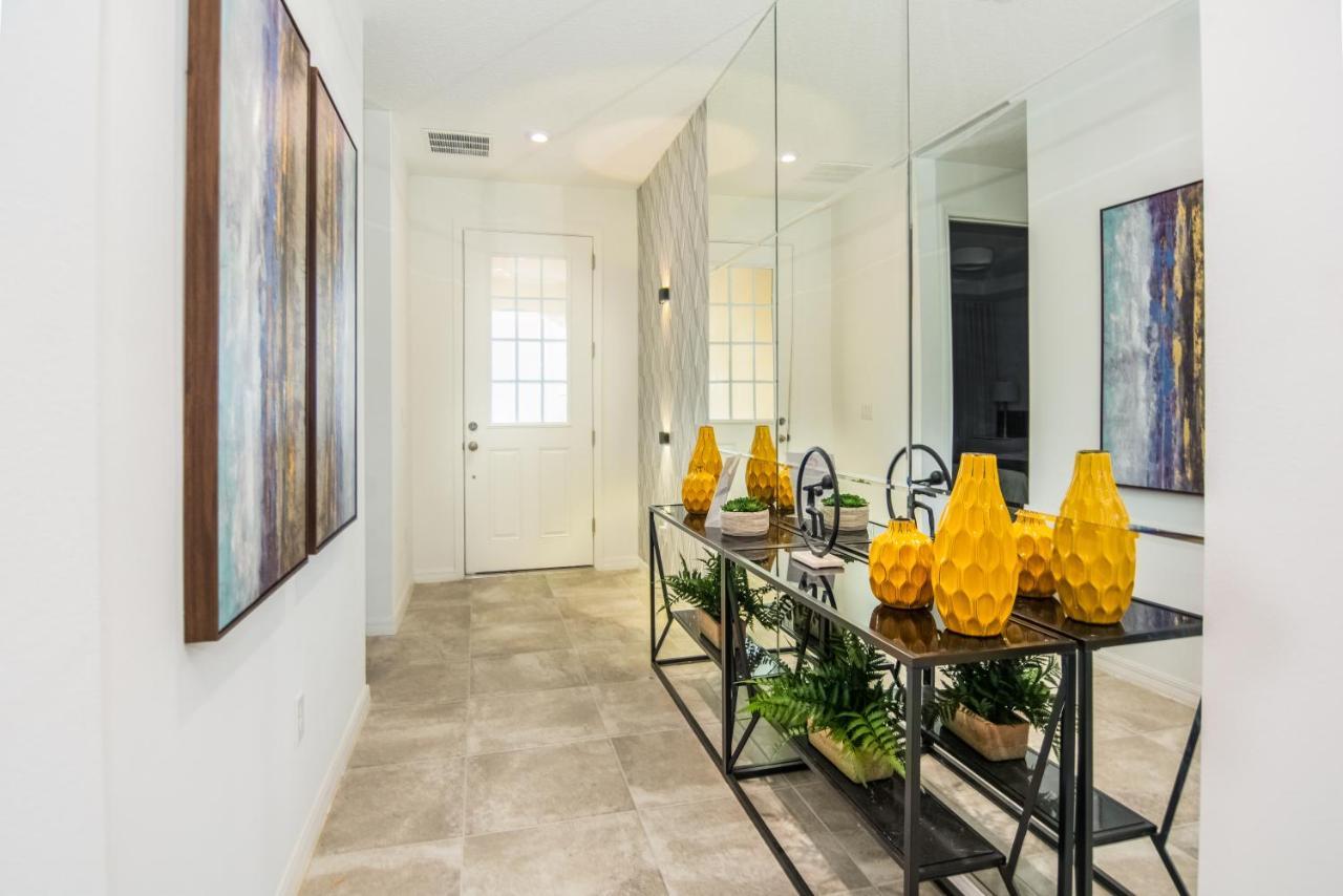Brand New 9 Bedrooms House With Private Pool, Star Wars Game Room, Theme Rooms And Lake View Sa2145 Kissimmee Bagian luar foto
