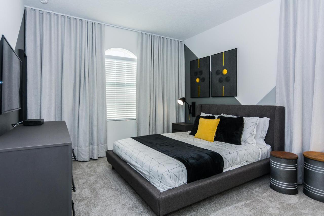 Brand New 9 Bedrooms House With Private Pool, Star Wars Game Room, Theme Rooms And Lake View Sa2145 Kissimmee Bagian luar foto